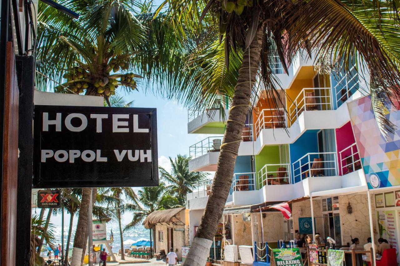 Popol Vuh (Adults Only) Hotell Playa del Carmen Exteriör bild